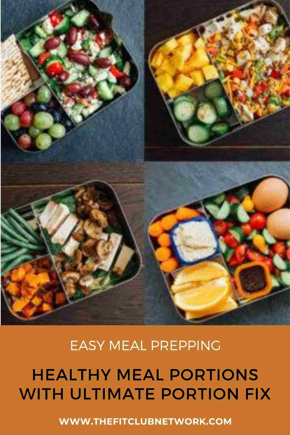 Healthy Meal Portions with the Ultimate Portion Fix | THEFITCLUBNETWORK.COM